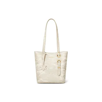 CNOLES Synthetic Leather Casual Workplace Date Commute Shoulder Bag Regular Women's Iridescent Fruit Nuts