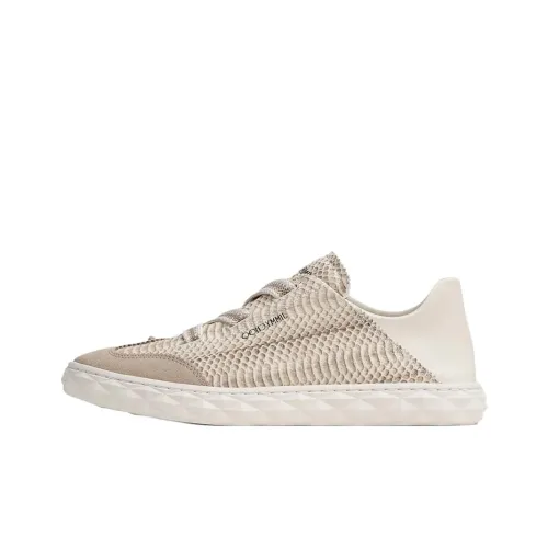 III Choo Diamond Light Flex F Low Top Skateboard Shoes Women's Beige