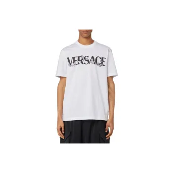 VERSACE Barocco Silhouhette Logo T Shirt