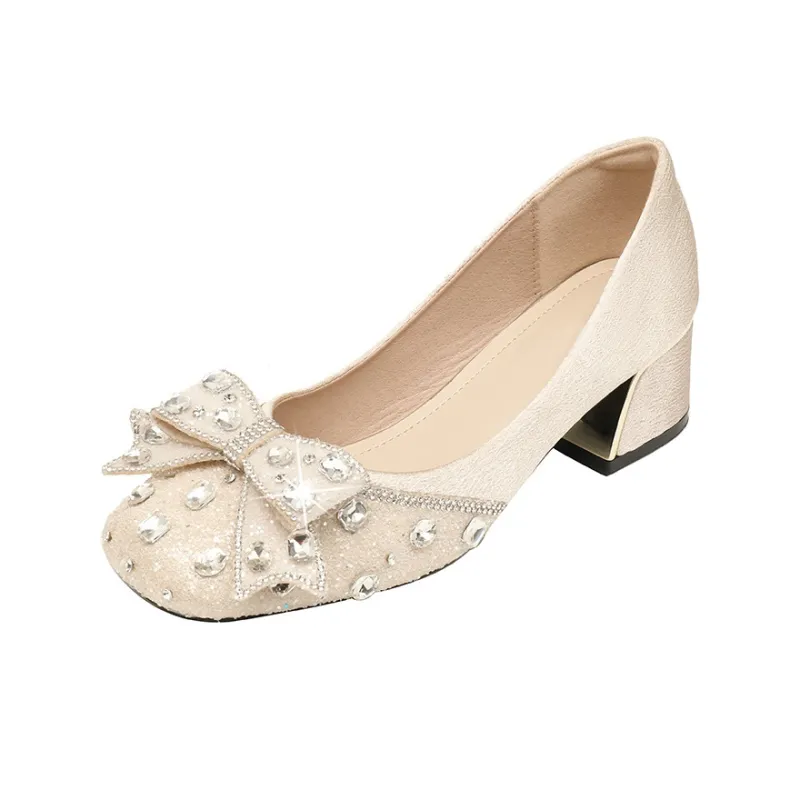 MCKP Chunky Heel High Heels Women's-2