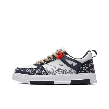 BINGO DUCK Slip Resistant Low Top Skateboard Shoes Men's