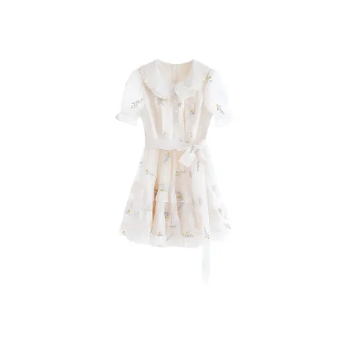 POPO.INFO Short Sleeved Dress Women's