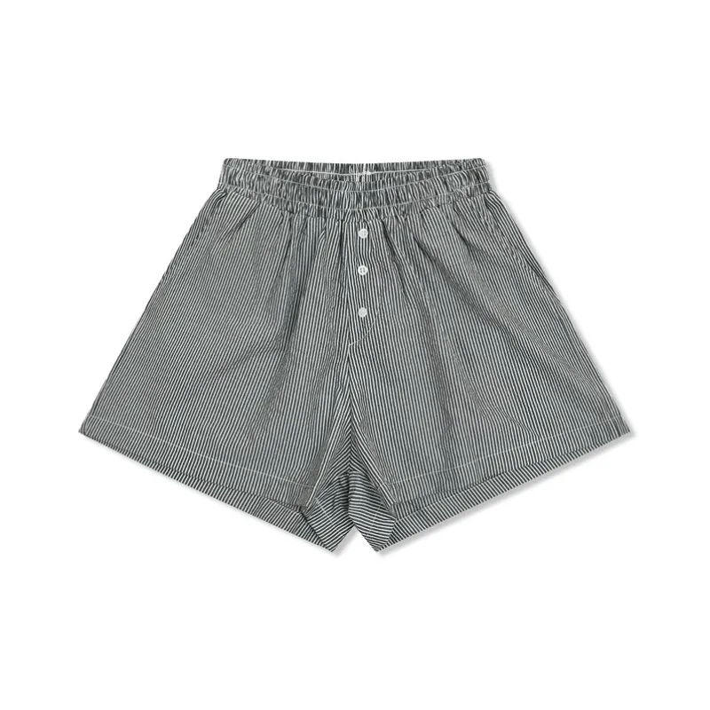 Vine Color Casual Shorts Women's-7