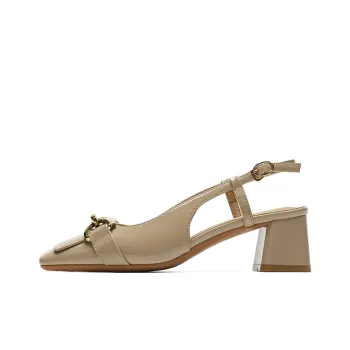 Lan Miao Chunky Heel High Heels 5CM Women's