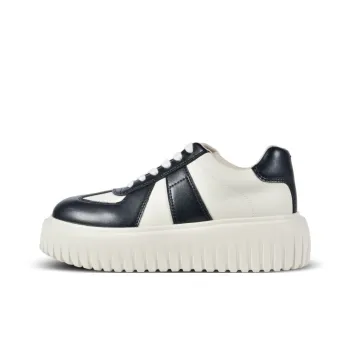 ROCKPORT Low Top Skateboard Shoes Women's Black | White