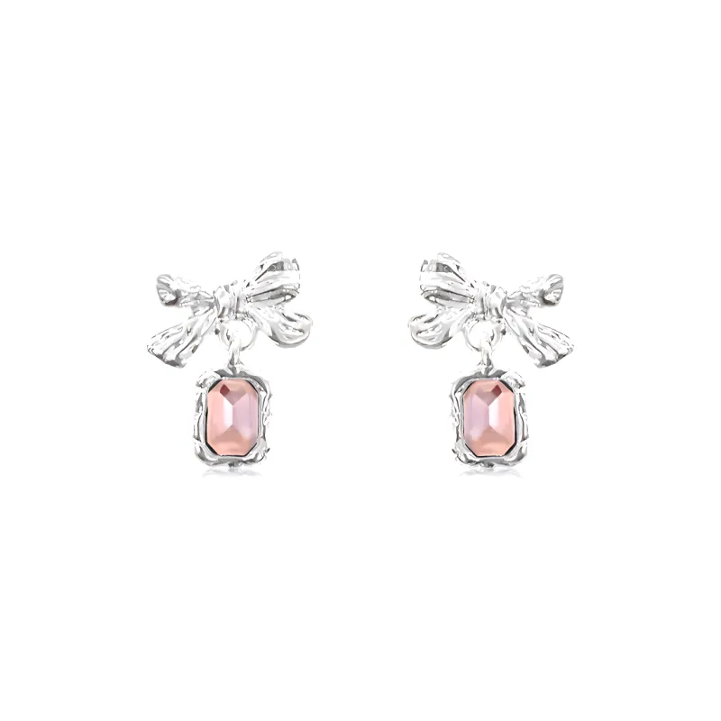 COPI S925 Sterling Silver Stud/Synthetic Cubic Zirconia Stud Earrings Unisex-0