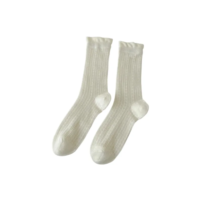 Gentle Welcome Mid Calf Socks Unisex Combo Set-11