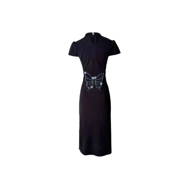 TIBINB Short Sleeved Dress Women's-1