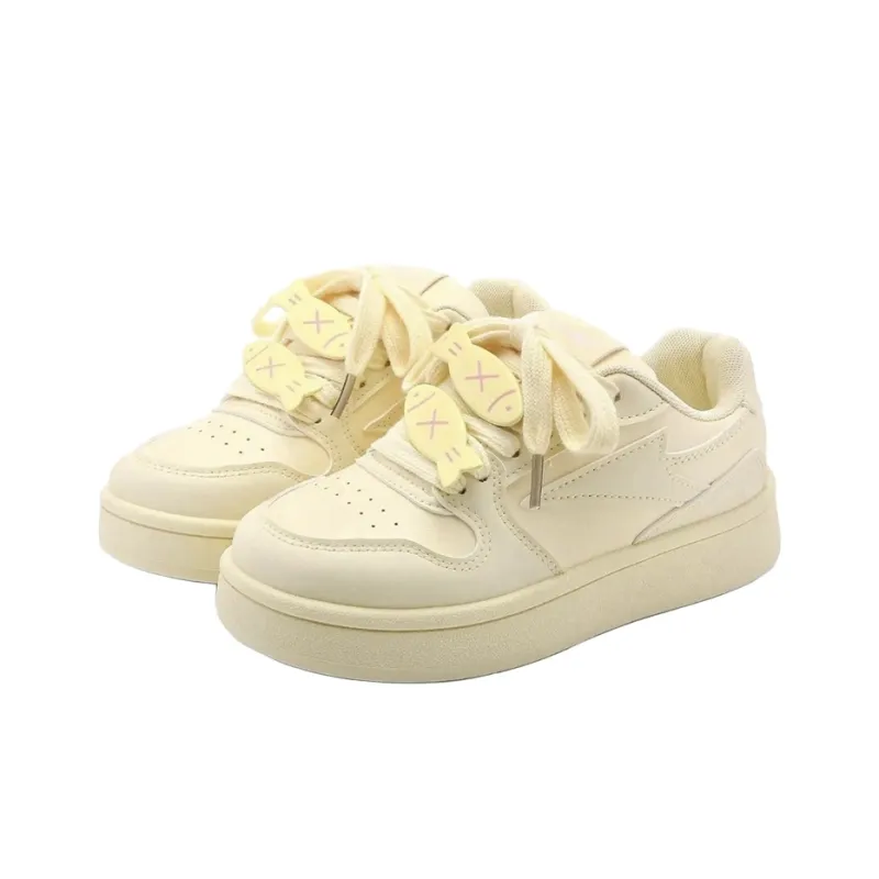 CVOJOO Anti Slip Wear Resistant Low Top Skateboard Shoes Women's-37