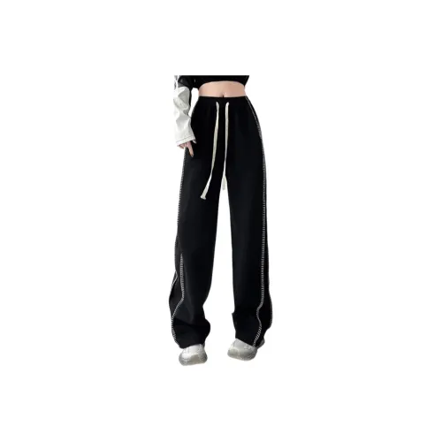 HUICUIGE Casual Pants Women's Black
