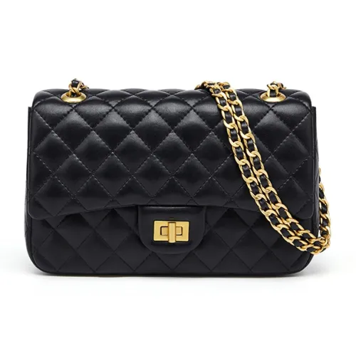 GUCCI Leather Shoulder Bag Womens White