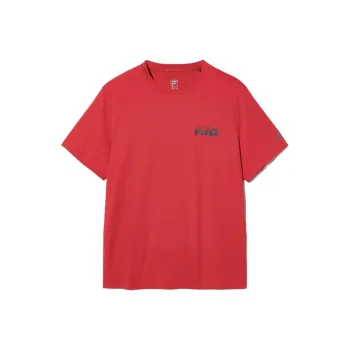 FILA T Shirts Unisex Red