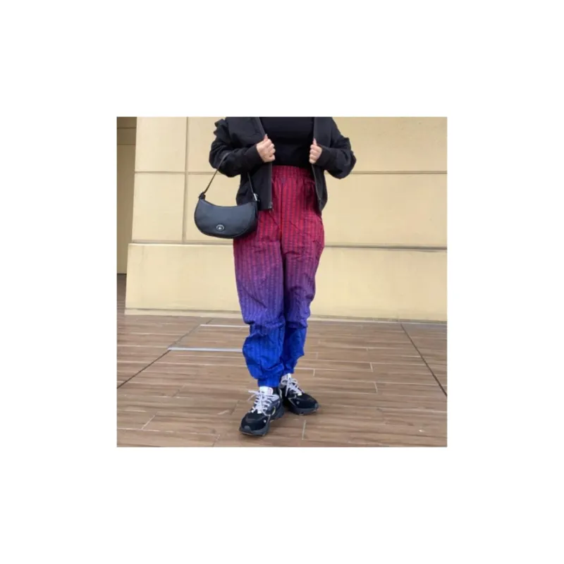 LACOSTE Knitted Sweatpants Women's Red-4