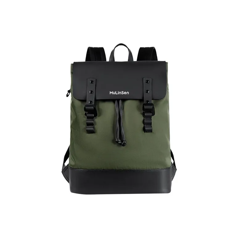 Mulinsen Oxford Backpack Laptop Bag Regular Unisex Black/Gray/Green/Blue-3