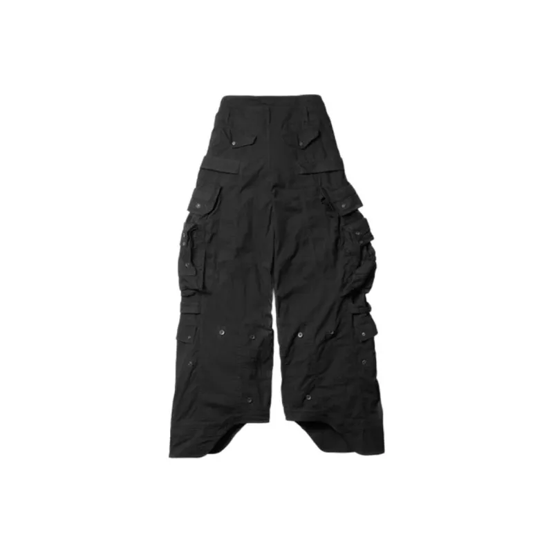 JULIUS Cargo Pants Men Black-1