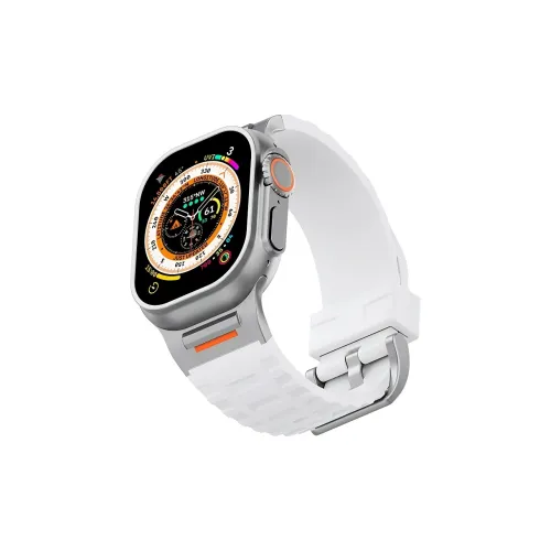 KVZUVUU Apple Compatibility Watch Band Silicone Material