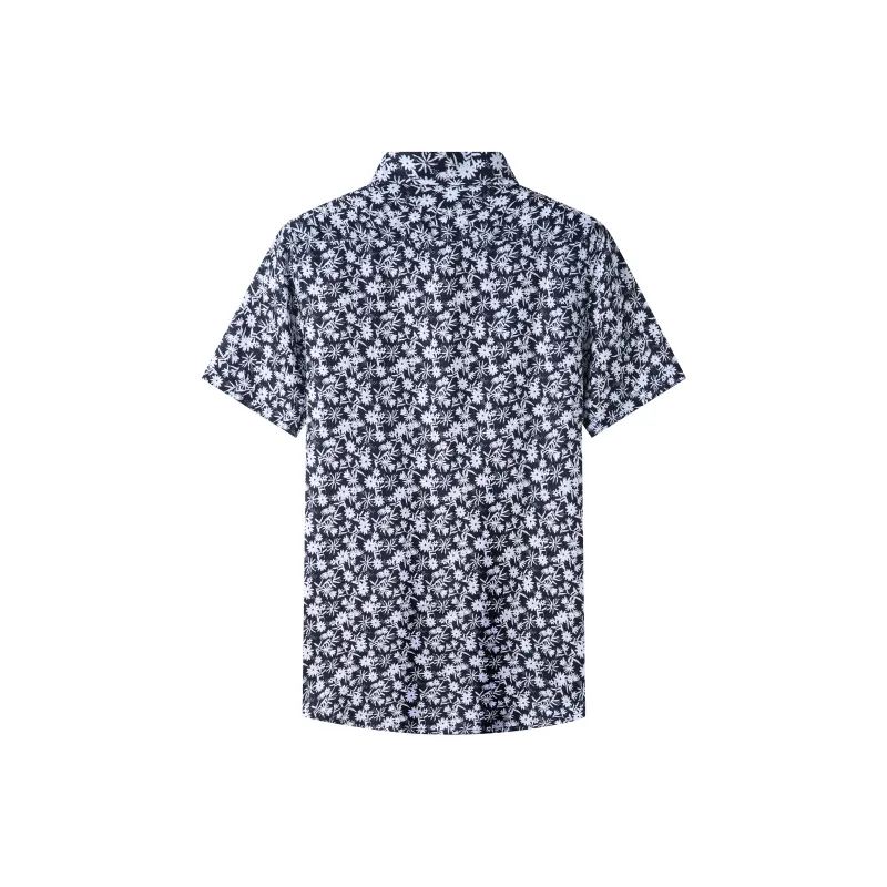 PIERRE CARDIN Shirts Men Black White-1