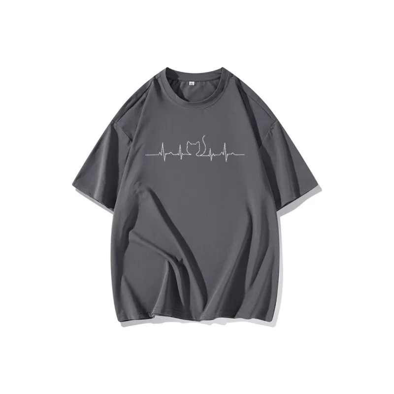 FAIRWHALE Drop Shoulder Sleeve T Shirt Women's-8