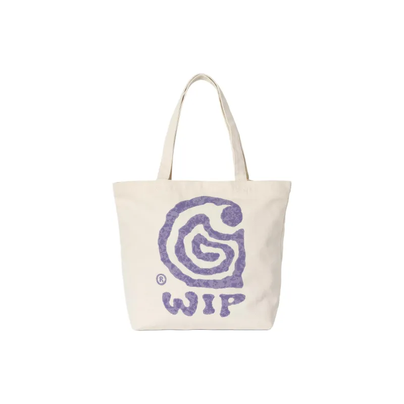 Carhartt WIP Cotton Tote Bag, Shopping Bag, Shoulder Bag Women's Beige-0