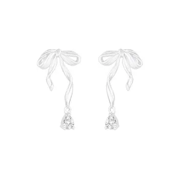 DAWO 925 Sterling Silver Earrings Women's
