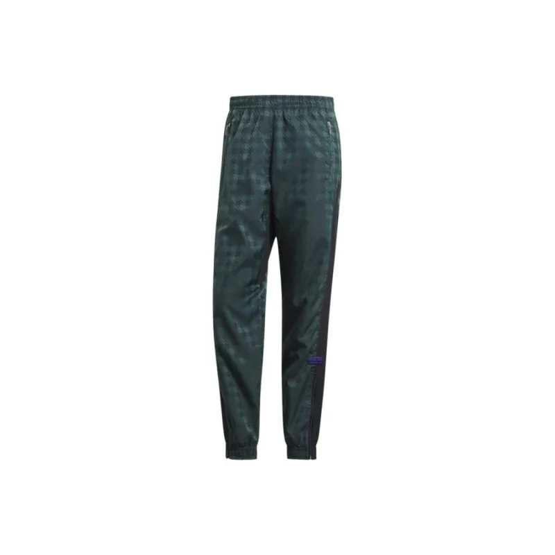 Adidas Originals Casual Pants Men's Green/Black-0