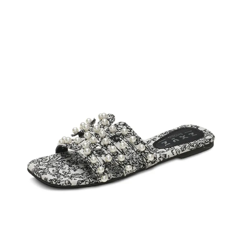 AFJI Rubber Sole Quick Dry Slide Slippers Women's-6