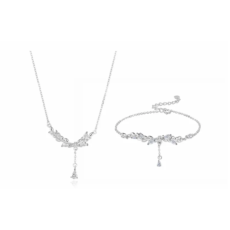 CHINA GOLD S999 Fine Silver Necklaces Women's-4