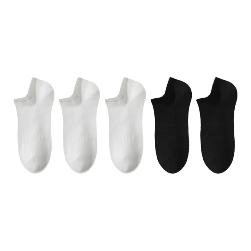 PLANDOO Ankle Socks Men's 5 Pack-24