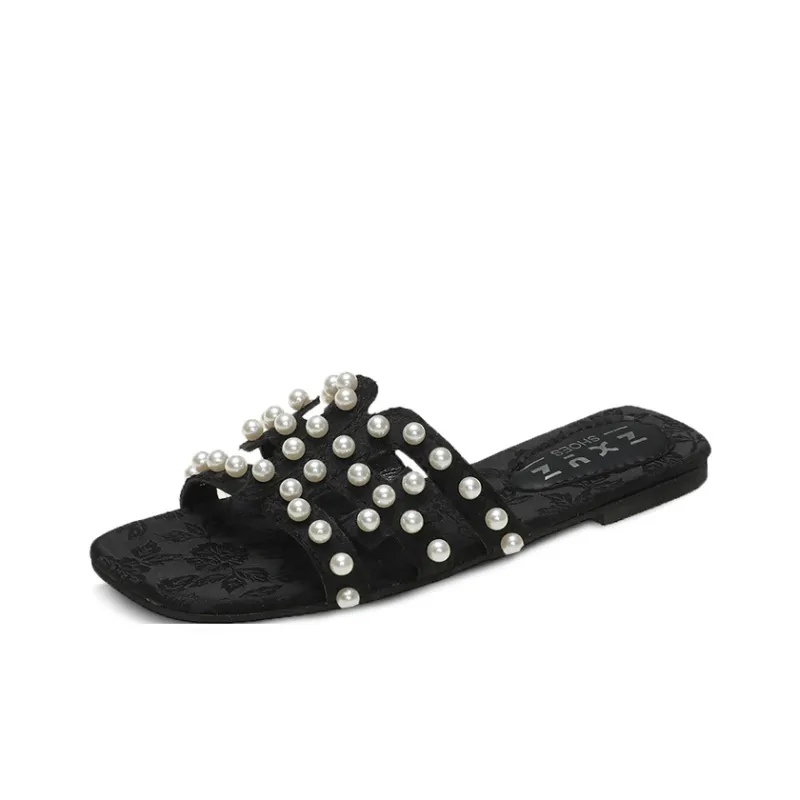 AFJI Rubber Sole Quick Dry Slide Slippers Women's-0
