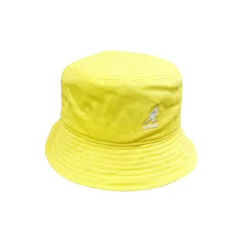 KANGOL Bucket Hats Unisex Yellow