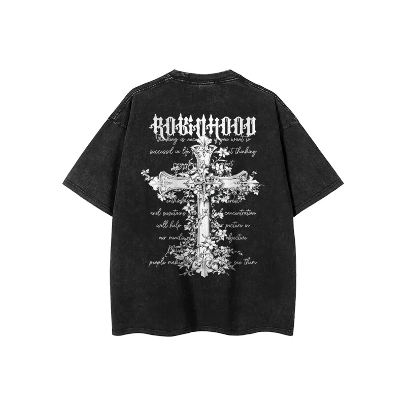 ROBINHOOD T Shirts Unisex Black-0
