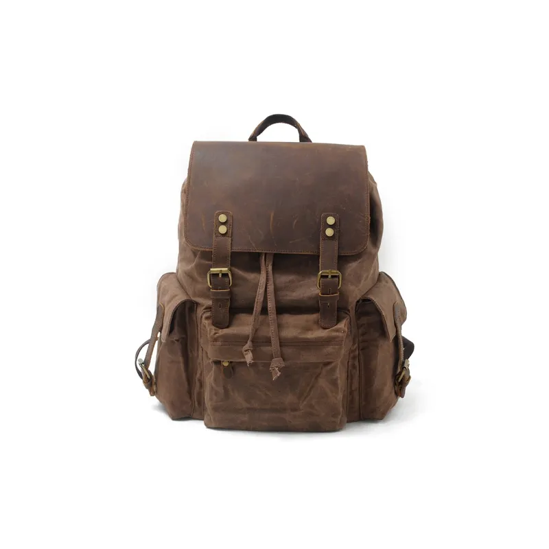 BEMIX PETS Canvas Backpack Men's Multicolor-6