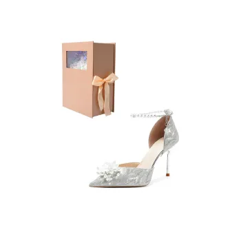 CHILI Slim Heel High Heels 8CM Women's