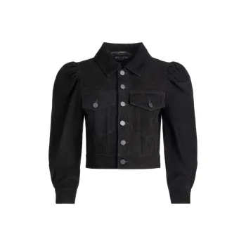 ALICE+OLIVIA Leather Jacket Women's