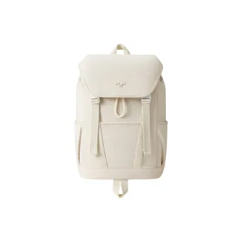 MAH Recycled Cotton Canvas Backpack Women's Ecru