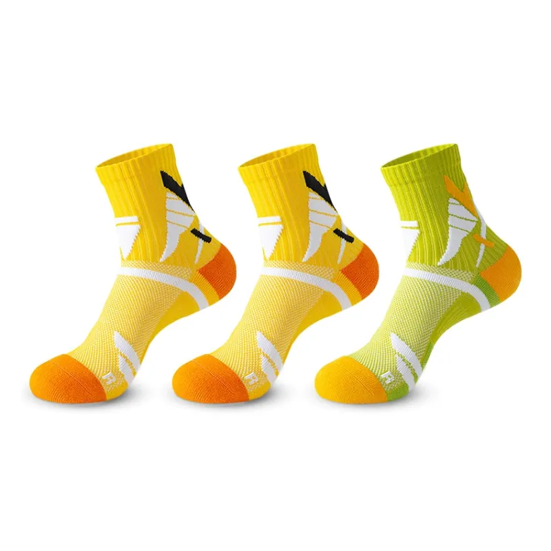 JIAZINI Basketball Socks Men's 3 Pack-6