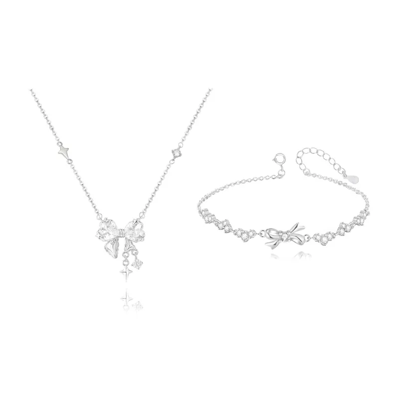 FORCHI Zircon Necklaces Women's-0