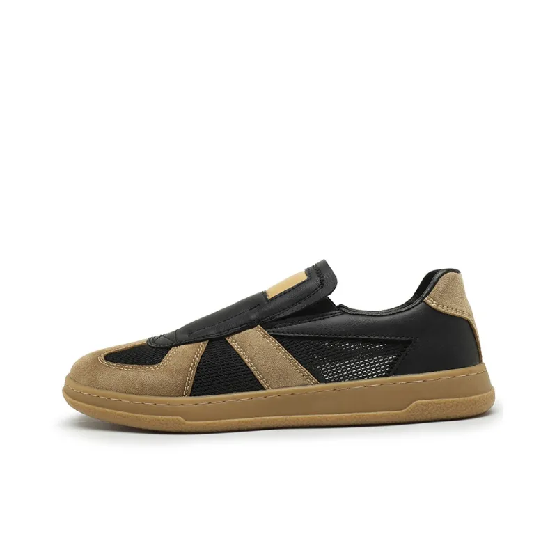 AMICNIEGD Slip Resistant And Breathable Low Top Skateboard Shoes Men's-0