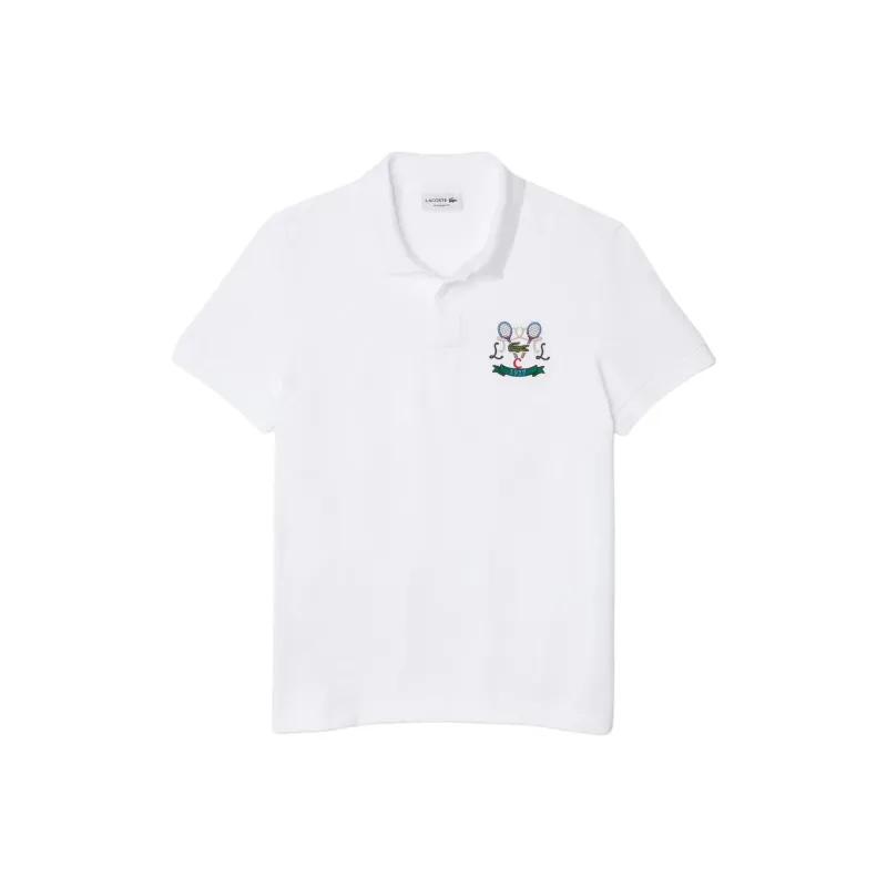 LACOSTE Polo Shirts Men White-0