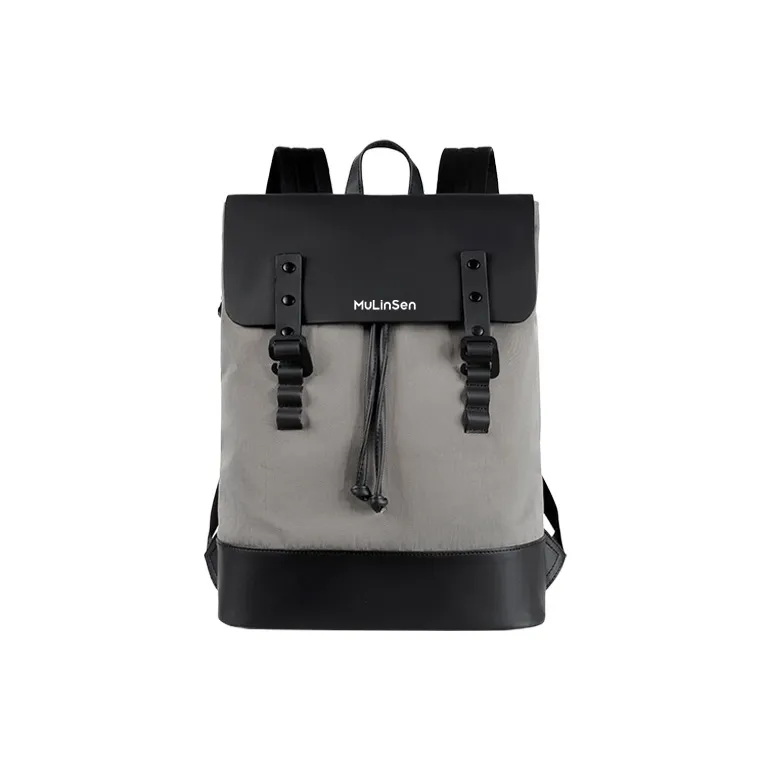 Mulinsen Oxford Backpack Laptop Bag Regular Unisex Black/Gray/Green/Blue-2