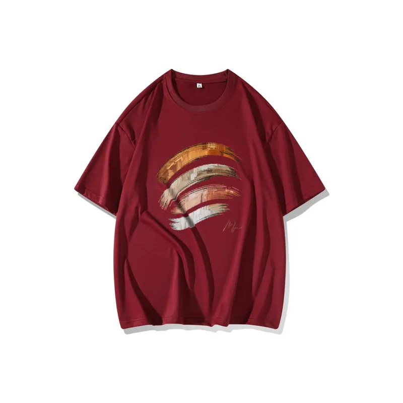 FAIRWHALE Drop Shoulder Sleeve T Shirt Women's-6