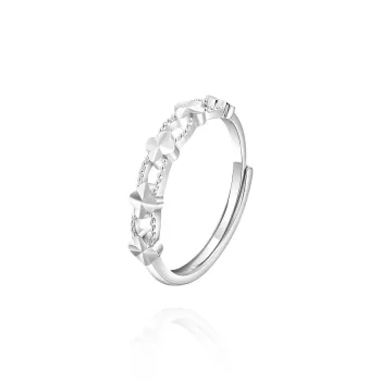 NUSQ 999 Fine Silver Rings Unisex
