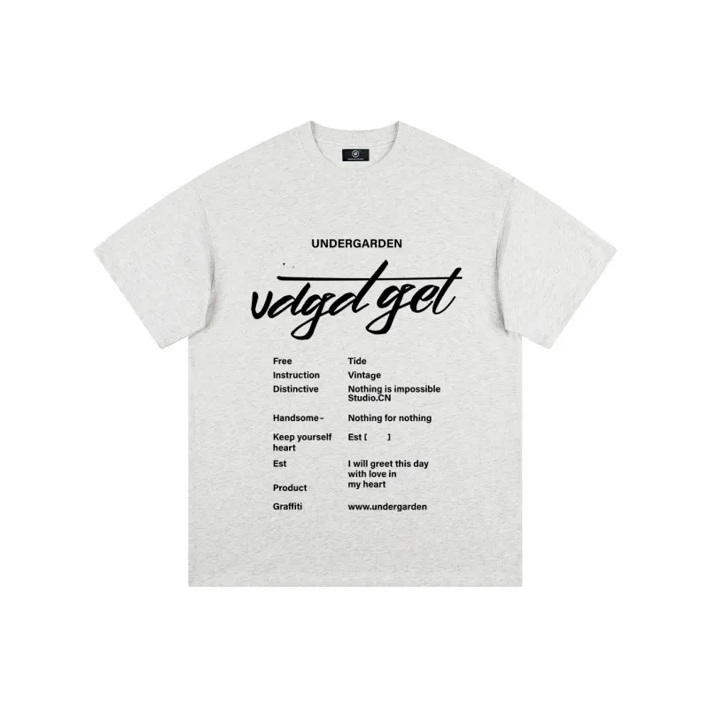 UNDERGARDEN T Shirts Unisex-6