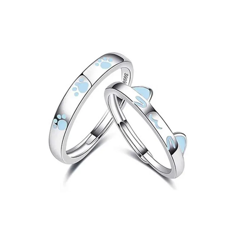 Bailijin 999 Fine Silver Rings Unisex-0