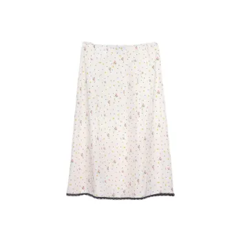 PRADA Casual Long Skirt Women's White