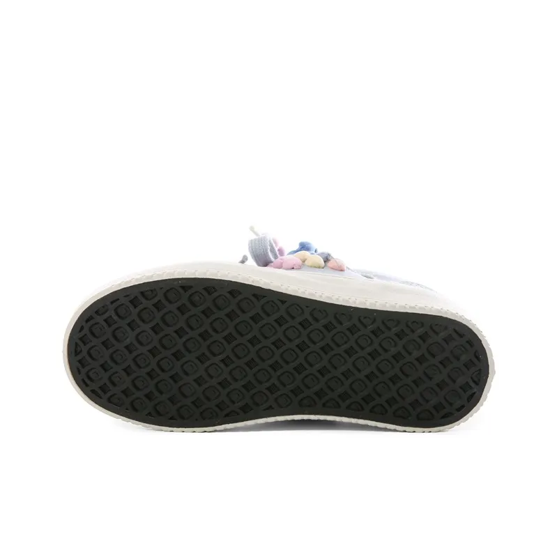 Ordifen Low Top Skateboard Shoes Women's Light Blue-4