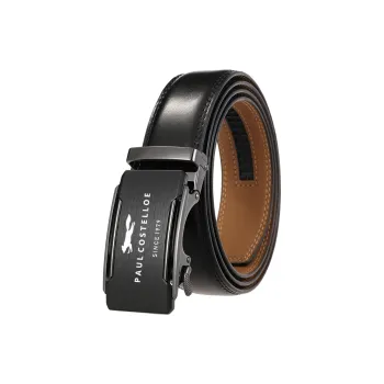 PAUL COSTELLOE Cow Leather Belts Unisex 3.5cm