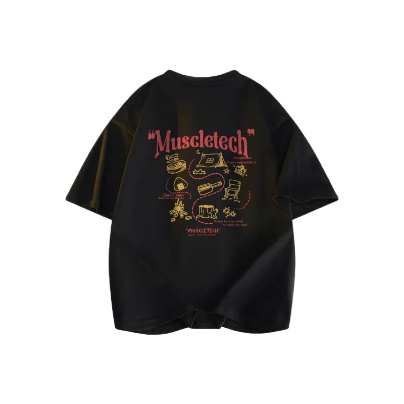 MUSCLETECH T Shirts Unisex-4