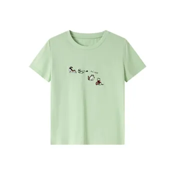 LUYOUYE Set in Sleeve T Shirt Women's