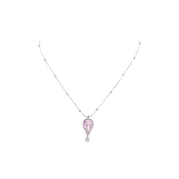 Barbie Copper Necklaces Women's Silver, Gift Box Set